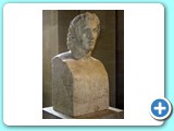 5.4.10-Escultura-Lisipo-Busto de alejandro Magno-Louvre