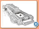 2.2.03-Basilica paleocristina de San Pedro (primitiva)-Dibujo-Ciudad del Vaticano