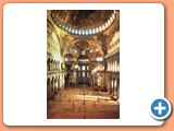 5.06-Arquitectura bizantina-Santa Sofia-INTERIOR-Estambul-Turquía