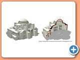 5.07-Arquitectura bizantina-Santa Sofia-AXONOMETRICA-Estambul-Turquía
