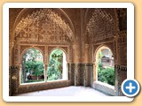 7.07.03-La Alhambra-Patio de los Leones-Sala de las Dos Hermanas-Mirador de daraxa